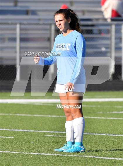 Thumbnail 1 in Odessa @ Nolan Catholic (National Elite Prep Showcase) photogallery.