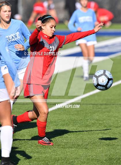 Thumbnail 3 in Odessa @ Nolan Catholic (National Elite Prep Showcase) photogallery.