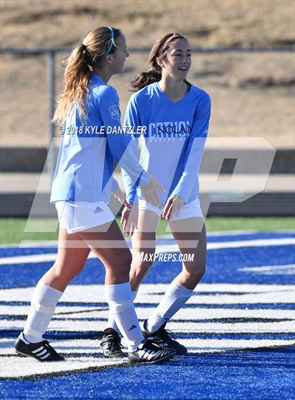 Thumbnail 2 in Odessa @ Nolan Catholic (National Elite Prep Showcase) photogallery.