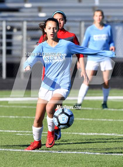 Thumbnail 2 in Odessa @ Nolan Catholic (National Elite Prep Showcase) photogallery.