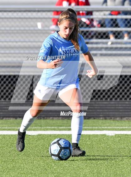 Thumbnail 1 in Odessa @ Nolan Catholic (National Elite Prep Showcase) photogallery.