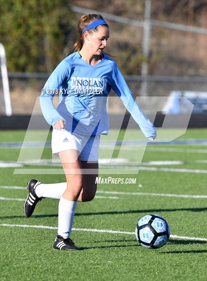 Thumbnail 1 in Odessa @ Nolan Catholic (National Elite Prep Showcase) photogallery.