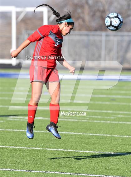 Thumbnail 1 in Odessa @ Nolan Catholic (National Elite Prep Showcase) photogallery.