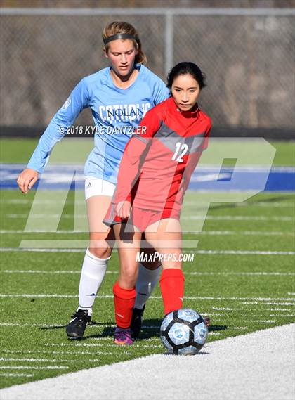 Thumbnail 1 in Odessa @ Nolan Catholic (National Elite Prep Showcase) photogallery.