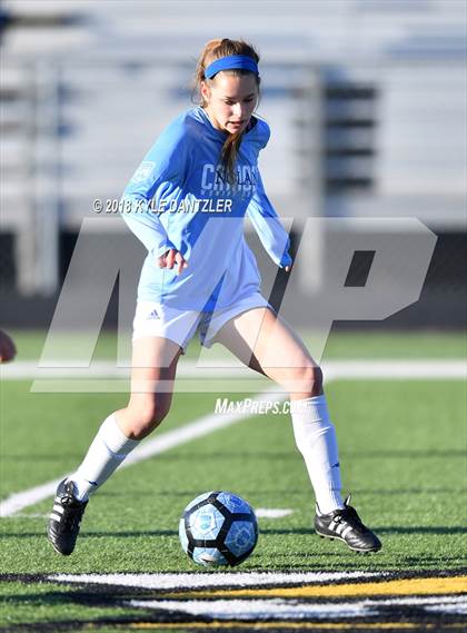 Thumbnail 1 in Odessa @ Nolan Catholic (National Elite Prep Showcase) photogallery.