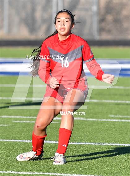 Thumbnail 1 in Odessa @ Nolan Catholic (National Elite Prep Showcase) photogallery.
