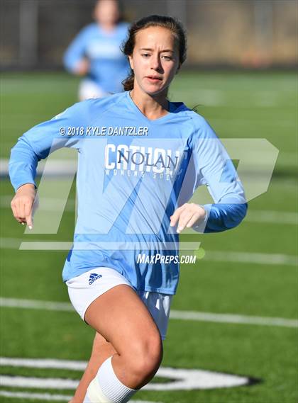 Thumbnail 3 in Odessa @ Nolan Catholic (National Elite Prep Showcase) photogallery.