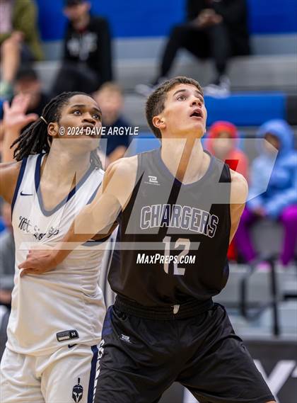 Thumbnail 1 in Mt. Zion Prep Academy vs. Corner Canyon (5 for the Fight National Hoopfest) photogallery.