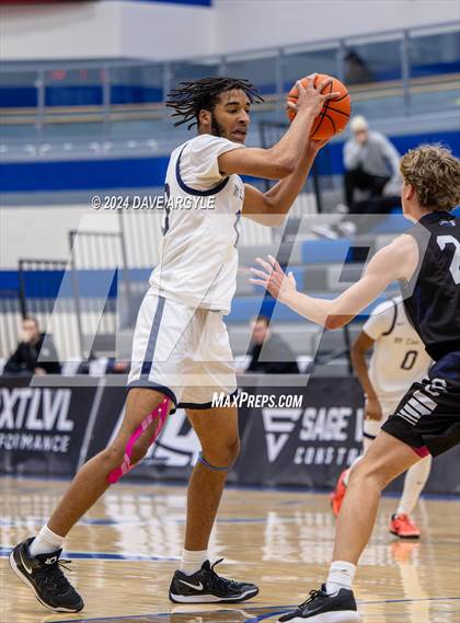 Thumbnail 2 in Mt. Zion Prep Academy vs. Corner Canyon (5 for the Fight National Hoopfest) photogallery.