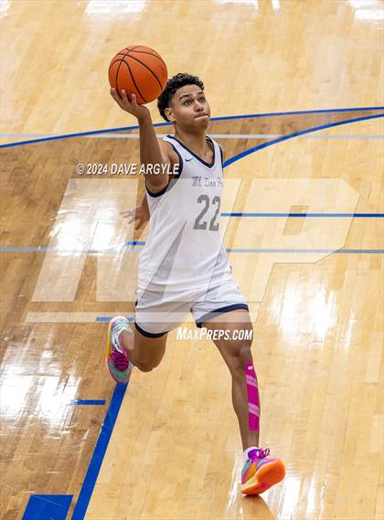 Thumbnail 2 in Mt. Zion Prep Academy vs. Corner Canyon (5 for the Fight National Hoopfest) photogallery.