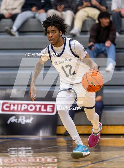 Thumbnail 2 in Mt. Zion Prep Academy vs. Corner Canyon (5 for the Fight National Hoopfest) photogallery.