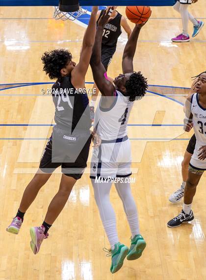 Thumbnail 3 in Mt. Zion Prep Academy vs. Corner Canyon (5 for the Fight National Hoopfest) photogallery.