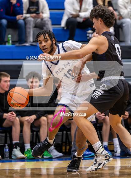 Thumbnail 3 in Mt. Zion Prep Academy vs. Corner Canyon (5 for the Fight National Hoopfest) photogallery.