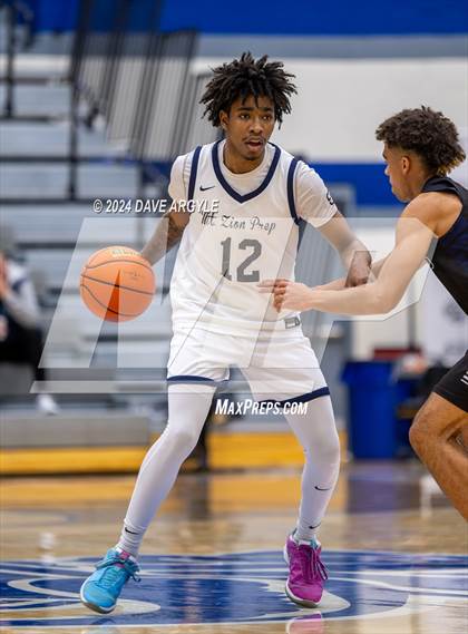 Thumbnail 1 in Mt. Zion Prep Academy vs. Corner Canyon (5 for the Fight National Hoopfest) photogallery.