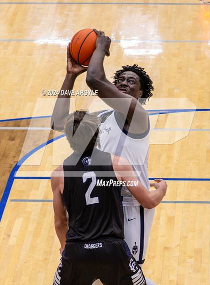 Thumbnail 1 in Mt. Zion Prep Academy vs. Corner Canyon (5 for the Fight National Hoopfest) photogallery.