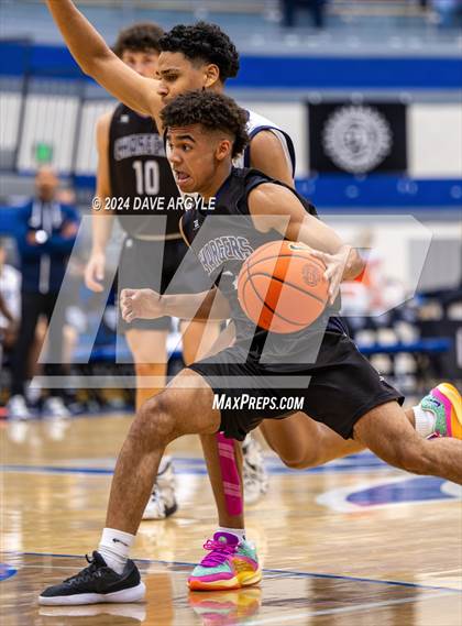 Thumbnail 1 in Mt. Zion Prep Academy vs. Corner Canyon (5 for the Fight National Hoopfest) photogallery.