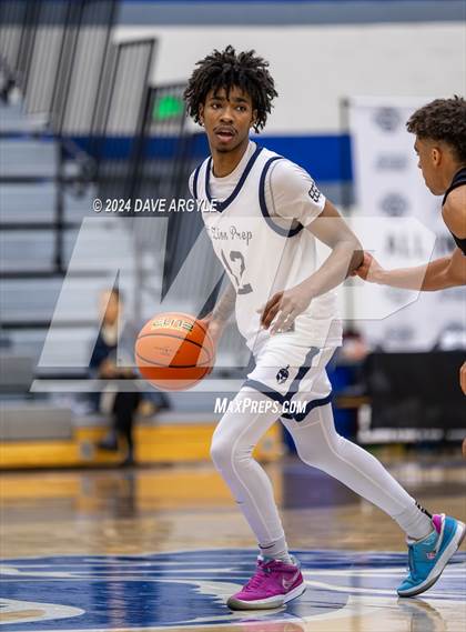 Thumbnail 3 in Mt. Zion Prep Academy vs. Corner Canyon (5 for the Fight National Hoopfest) photogallery.