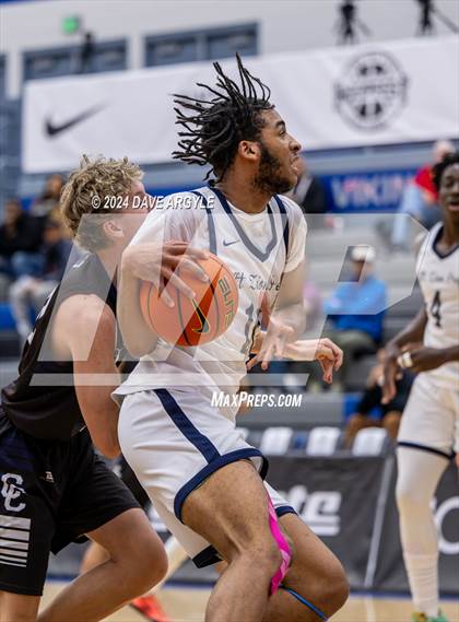 Thumbnail 3 in Mt. Zion Prep Academy vs. Corner Canyon (5 for the Fight National Hoopfest) photogallery.