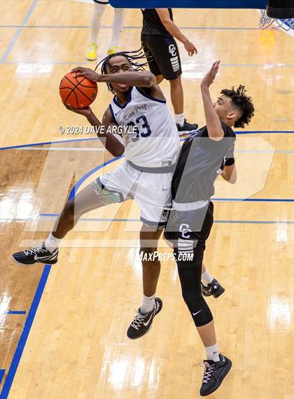 Thumbnail 2 in Mt. Zion Prep Academy vs. Corner Canyon (5 for the Fight National Hoopfest) photogallery.