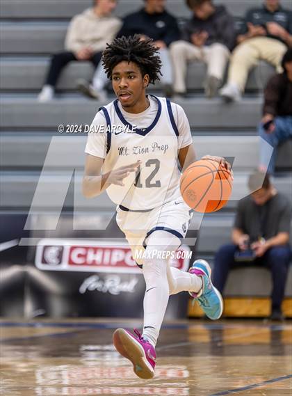 Thumbnail 3 in Mt. Zion Prep Academy vs. Corner Canyon (5 for the Fight National Hoopfest) photogallery.