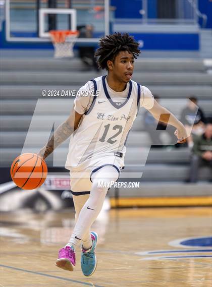 Thumbnail 2 in Mt. Zion Prep Academy vs. Corner Canyon (5 for the Fight National Hoopfest) photogallery.