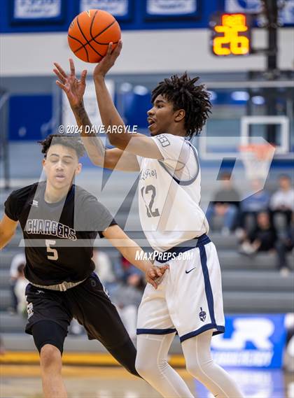 Thumbnail 3 in Mt. Zion Prep Academy vs. Corner Canyon (5 for the Fight National Hoopfest) photogallery.