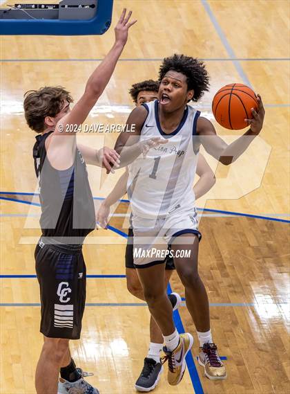 Thumbnail 2 in Mt. Zion Prep Academy vs. Corner Canyon (5 for the Fight National Hoopfest) photogallery.