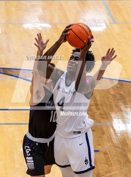 Thumbnail 2 in Mt. Zion Prep Academy vs. Corner Canyon (5 for the Fight National Hoopfest) photogallery.