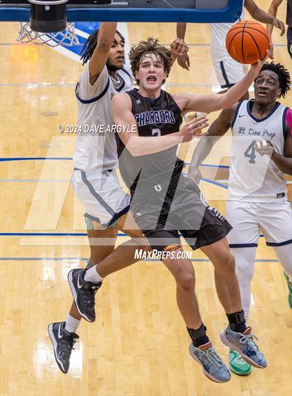 Thumbnail 1 in Mt. Zion Prep Academy vs. Corner Canyon (5 for the Fight National Hoopfest) photogallery.