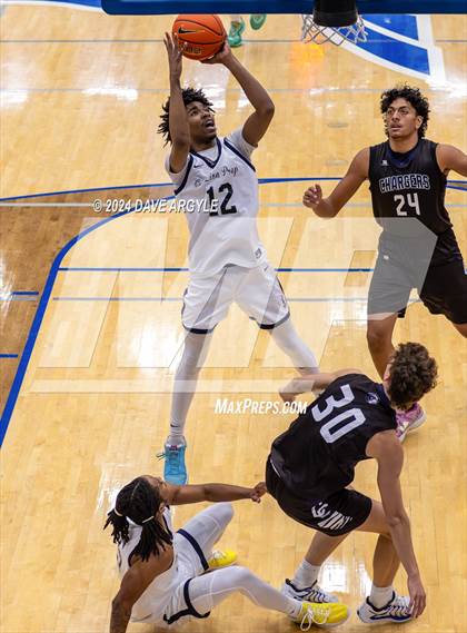 Thumbnail 2 in Mt. Zion Prep Academy vs. Corner Canyon (5 for the Fight National Hoopfest) photogallery.