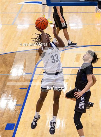 Thumbnail 1 in Mt. Zion Prep Academy vs. Corner Canyon (5 for the Fight National Hoopfest) photogallery.