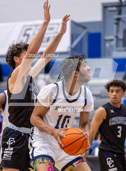 Thumbnail 1 in Mt. Zion Prep Academy vs. Corner Canyon (5 for the Fight National Hoopfest) photogallery.