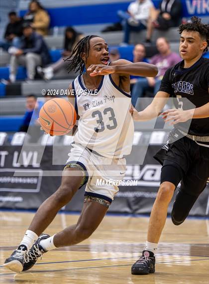 Thumbnail 2 in Mt. Zion Prep Academy vs. Corner Canyon (5 for the Fight National Hoopfest) photogallery.