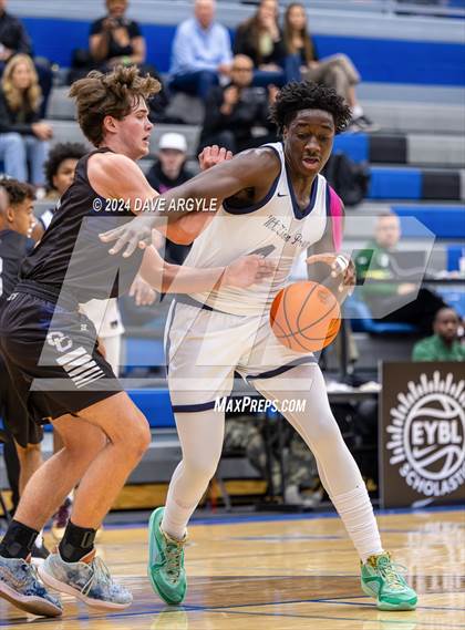 Thumbnail 1 in Mt. Zion Prep Academy vs. Corner Canyon (5 for the Fight National Hoopfest) photogallery.