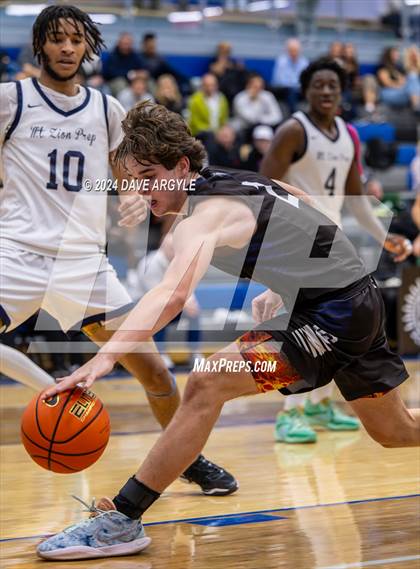Thumbnail 2 in Mt. Zion Prep Academy vs. Corner Canyon (5 for the Fight National Hoopfest) photogallery.