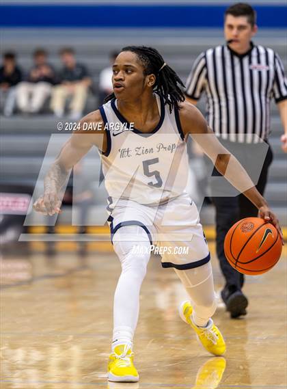 Thumbnail 3 in Mt. Zion Prep Academy vs. Corner Canyon (5 for the Fight National Hoopfest) photogallery.