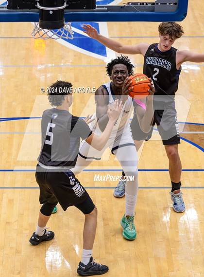 Thumbnail 2 in Mt. Zion Prep Academy vs. Corner Canyon (5 for the Fight National Hoopfest) photogallery.