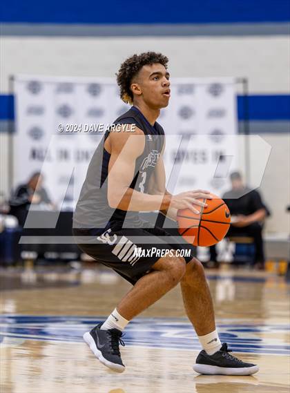 Thumbnail 3 in Mt. Zion Prep Academy vs. Corner Canyon (5 for the Fight National Hoopfest) photogallery.