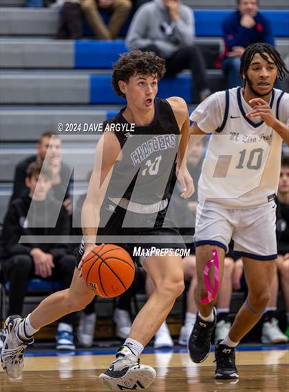 Thumbnail 1 in Mt. Zion Prep Academy vs. Corner Canyon (5 for the Fight National Hoopfest) photogallery.