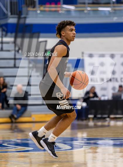 Thumbnail 2 in Mt. Zion Prep Academy vs. Corner Canyon (5 for the Fight National Hoopfest) photogallery.