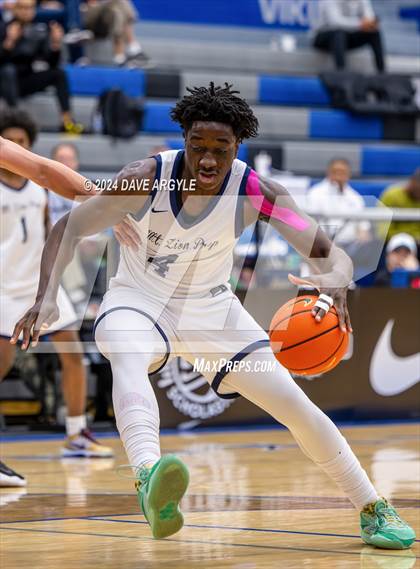 Thumbnail 2 in Mt. Zion Prep Academy vs. Corner Canyon (5 for the Fight National Hoopfest) photogallery.