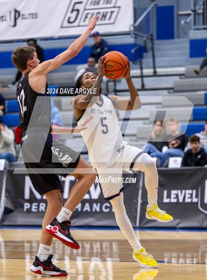 Thumbnail 2 in Mt. Zion Prep Academy vs. Corner Canyon (5 for the Fight National Hoopfest) photogallery.