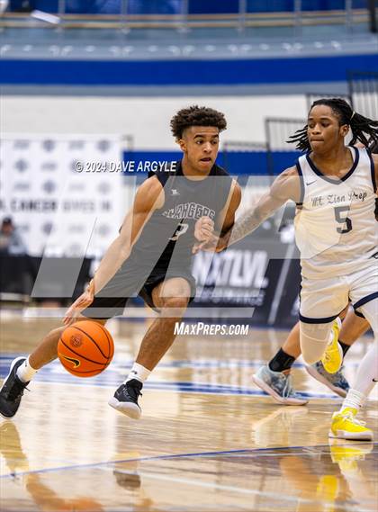 Thumbnail 3 in Mt. Zion Prep Academy vs. Corner Canyon (5 for the Fight National Hoopfest) photogallery.