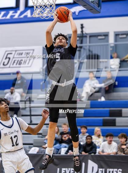 Thumbnail 3 in Mt. Zion Prep Academy vs. Corner Canyon (5 for the Fight National Hoopfest) photogallery.