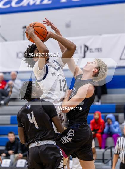 Thumbnail 2 in Mt. Zion Prep Academy vs. Corner Canyon (5 for the Fight National Hoopfest) photogallery.