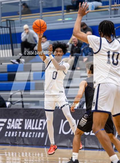 Thumbnail 1 in Mt. Zion Prep Academy vs. Corner Canyon (5 for the Fight National Hoopfest) photogallery.