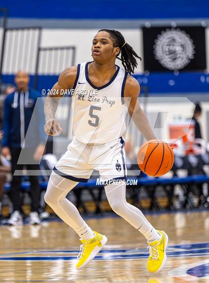 Thumbnail 2 in Mt. Zion Prep Academy vs. Corner Canyon (5 for the Fight National Hoopfest) photogallery.