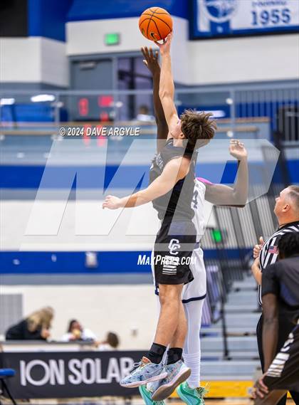 Thumbnail 1 in Mt. Zion Prep Academy vs. Corner Canyon (5 for the Fight National Hoopfest) photogallery.