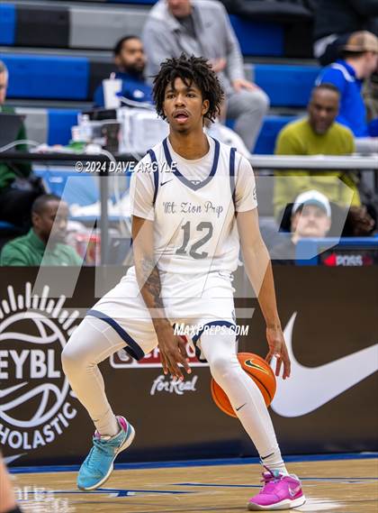 Thumbnail 3 in Mt. Zion Prep Academy vs. Corner Canyon (5 for the Fight National Hoopfest) photogallery.