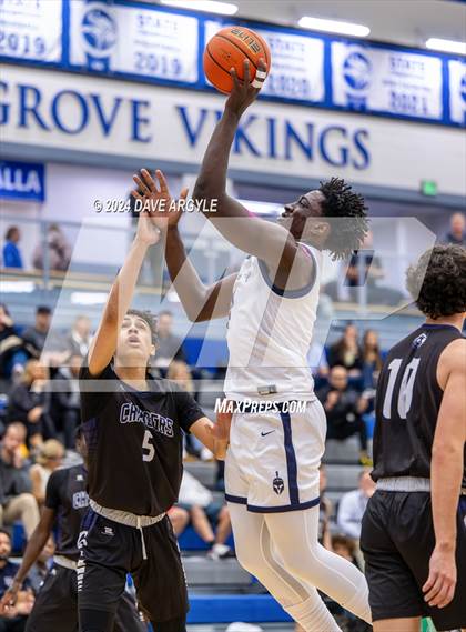 Thumbnail 3 in Mt. Zion Prep Academy vs. Corner Canyon (5 for the Fight National Hoopfest) photogallery.
